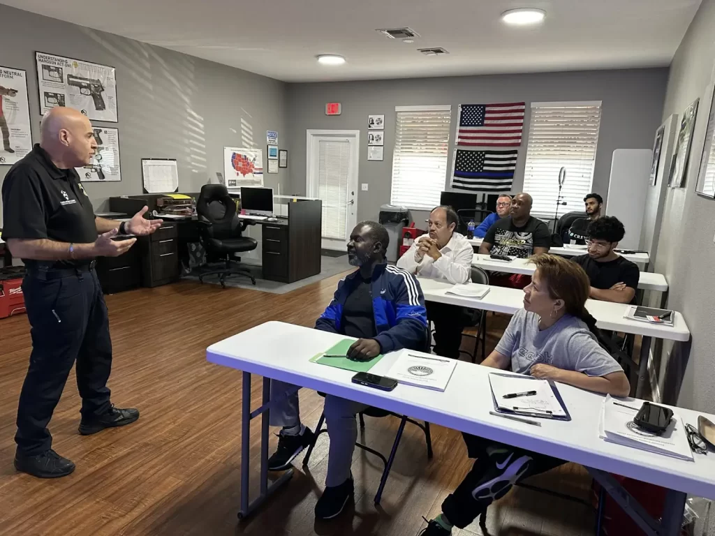 Security training class