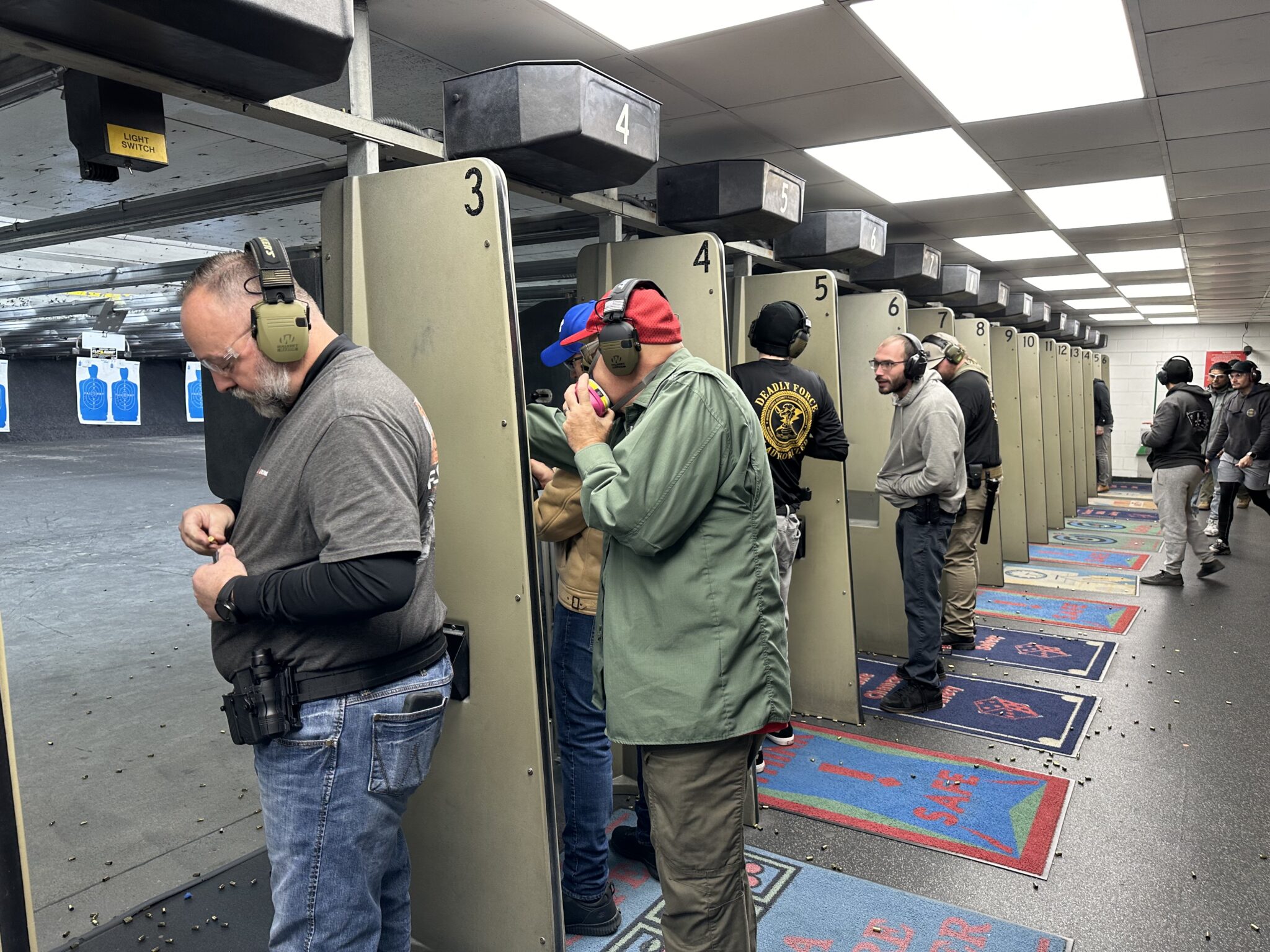 Florida Class G armed security officer training at the range in Clermont